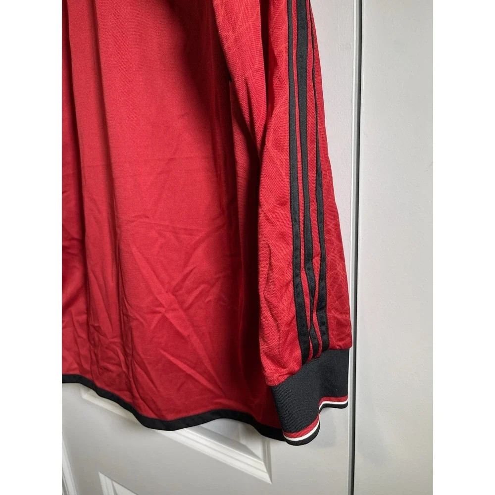 Adidas Manchester United 23/24 Long Sleeve Jersey Sz XL Slim Fit‎ Red